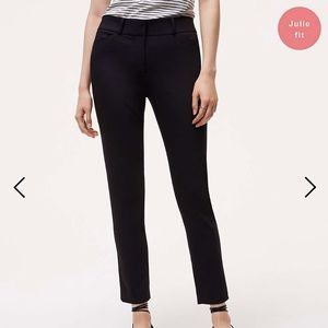 LOFT Essential Skinny Ankle Pant in Julie Fit Blk
